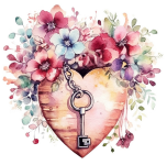 Schlüsselherz, open cliparts.png Schlüsselherz, open cliparts.png